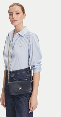 Kopertówka elegancka Tommy Hilfiger ze sklepu: eobuwie.pl w kategorii: Kopertówki - zdjęcie WP-EBWP-9KUZS-09B_8721185083450