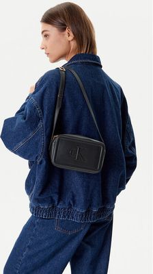 Listonoszka elegancka Calvin Klein ze sklepu: eobuwie.pl w kategorii: Listonoszki - zdjęcie WP-EBWP-9KUZS-09B_8721187018221