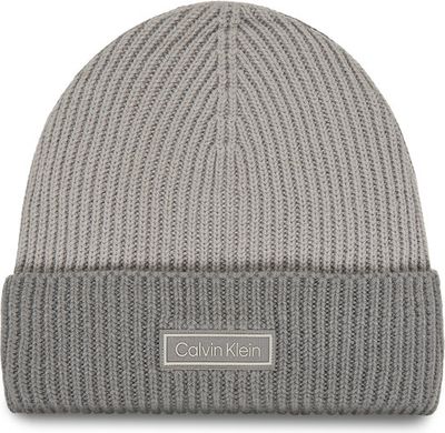 Czapka zimowa męska Calvin Klein ze sklepu: eobuwie.pl w kategorii: Czapki zimowe męskie - zdjęcie WP-EBWP-9KUZS-09B_8721187253516