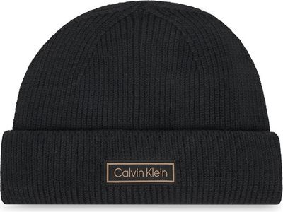 Calvin Klein - Czapka zimowa męska ze sklepu: eobuwie.pl w kategorii: Czapki zimowe męskie - zdjęcie WP-EBWP-9KUZS-09B_8721187253653