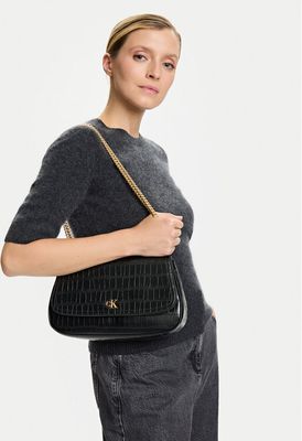 Kopertówka elegancka Calvin Klein ze sklepu: eobuwie.pl w kategorii: Kopertówki - zdjęcie WP-EBWP-9KUZS-09B_8721187254537