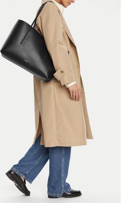 Shopper bag na wakacje Calvin Klein ze sklepu: eobuwie.pl w kategorii: Torby Shopper bag - zdjęcie WP-EBWP-9KUZS-09B_8721187680657