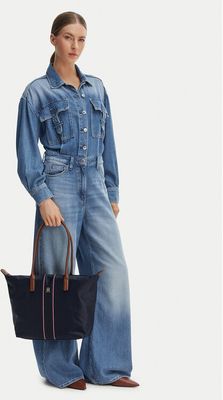Tommy Hilfiger - Shopper bag wakacyjna ze sklepu: eobuwie.pl w kategorii: Torby Shopper bag - zdjęcie WP-EBWP-9KUZS-09B_8721222013013