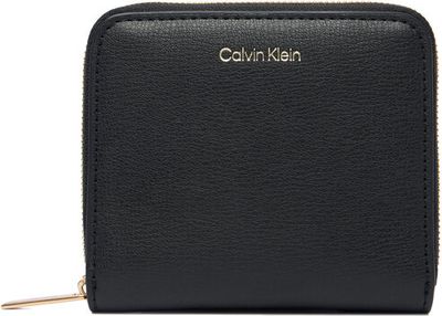 Portfel damski Calvin Klein ze sklepu: eobuwie.pl w kategorii: Portfele damskie - zdjęcie WP-EBWP-9KUZS-09B_8721223279692
