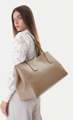 Shopper bag na wakacje Calvin Klein ze sklepu: eobuwie.pl w kategorii: Torby Shopper bag - zdjęcie WP-EBWP-9KUZS-09B_8721223879588