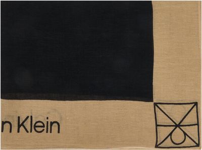 Szalik/chusta Calvin Klein ze sklepu: eobuwie.pl w kategorii: Szaliki i chusty damskie - zdjęcie WP-EBWP-9KUZS-09B_8721223883059