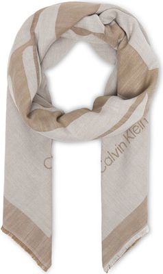 Szalik/chusta Calvin Klein ze sklepu: eobuwie.pl w kategorii: Szaliki i chusty damskie - zdjęcie WP-EBWP-9KUZS-09B_8721223886074