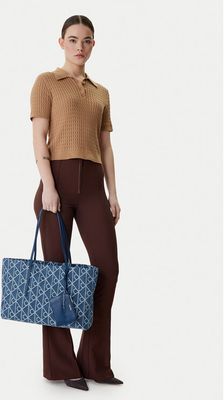 Shopper bag wakacyjna Calvin Klein ze sklepu: eobuwie.pl w kategorii: Torby Shopper bag - zdjęcie WP-EBWP-9KUZS-09B_8721223886746