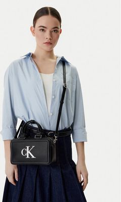 Kuferek elegancki Calvin Klein ze sklepu: eobuwie.pl w kategorii: Kuferki - zdjęcie WP-EBWP-9KUZS-09B_8721223887019