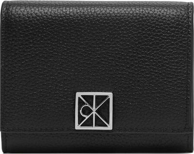 Portfel damski Calvin Klein ze sklepu: eobuwie.pl w kategorii: Portfele damskie - zdjęcie WP-EBWP-9KUZS-09B_8721223895496