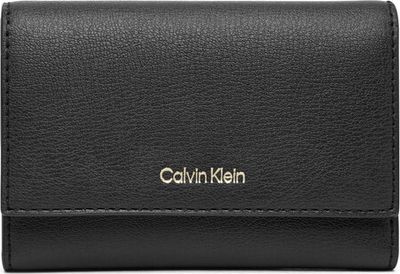 Calvin Klein - Portfel damski ze sklepu: eobuwie.pl w kategorii: Portfele damskie - zdjęcie WP-EBWP-9KUZS-09B_8721224382216