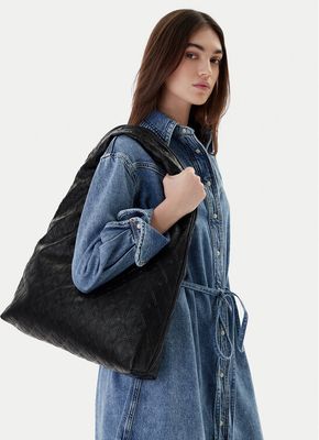Shopper bag wakacyjna Calvin Klein ze sklepu: eobuwie.pl w kategorii: Torby Shopper bag - zdjęcie WP-EBWP-9KUZS-09B_8721224844080