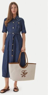 Shopper bag wakacyjna Tommy Hilfiger ze sklepu: eobuwie.pl w kategorii: Torby Shopper bag - zdjęcie WP-EBWP-9KUZS-09B_8721289514874