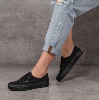 Trampki damskie na wiosnę jesienne Vans ze sklepu: MODIVO w kategorii: Trampki damskie - zdjęcie WP-EBWP-BKLVO-LN0_0000197806218