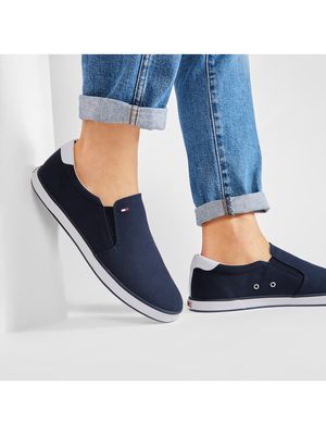 Tommy Hilfiger - Trampki męskie na wiosnę ze sklepu: MODIVO w kategorii: Trampki męskie - zdjęcie WP-EBWP-BKLVO-LN0_0000199097744