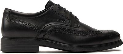 Buty eleganckie męskie jesienne Geox ze sklepu: MODIVO w kategorii: Buty eleganckie męskie