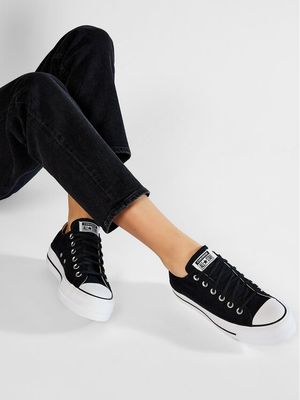 Trampki damskie na wiosnę Converse ze sklepu: MODIVO w kategorii: Trampki damskie - zdjęcie WP-EBWP-BKLVO-LN0_0000200727417