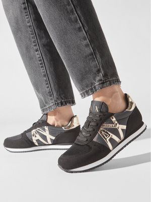 Buty sportowe damskie na wiosnę Armani Exchange ze sklepu: MODIVO w kategorii: Buty sportowe damskie - zdjęcie WP-EBWP-BKLVO-LN0_0000201318430