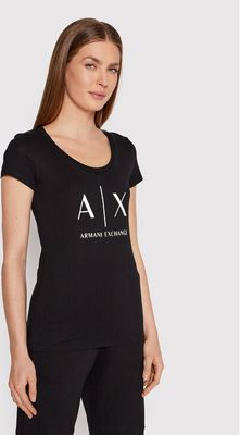 Bluzka damska w stylu młodzieżowym Armani Exchange ze sklepu: MODIVO w kategorii: Bluzki damskie - zdjęcie WP-EBWP-BKLVO-LN0_0000201342763