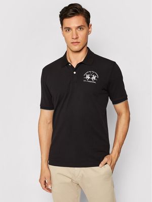T-shirt męski w sportowym stylu La Martina ze sklepu: MODIVO w kategorii: T-shirty męskie - zdjęcie WP-EBWP-BKLVO-LN0_0000201622032