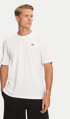 T-shirt męski Lacoste ze sklepu: MODIVO w kategorii: T-shirty męskie - zdjęcie WP-EBWP-BKLVO-LN0_0000206411211