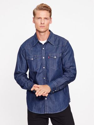 Koszula męska z klasycznym kołnierzykiem Levi's® ze sklepu: MODIVO w kategorii: Koszule męskie - zdjęcie WP-EBWP-BKLVO-LN0_0000206437143