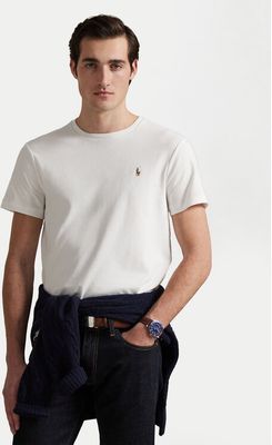 T-shirt męski casual na wiosnę Polo Ralph Lauren ze sklepu: MODIVO w kategorii: T-shirty męskie - zdjęcie WP-EBWP-BKLVO-LN0_0000206566485