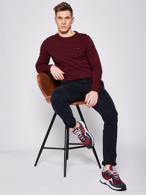 T-shirt męski jesienny Tommy Hilfiger ze sklepu: MODIVO w kategorii: T-shirty męskie - zdjęcie WP-EBWP-BKLVO-LN0_0000206714114