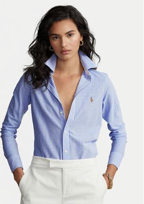 Koszula damska casualowa Polo Ralph Lauren ze sklepu: MODIVO w kategorii: Koszule damskie - zdjęcie WP-EBWP-BKLVO-LN0_0000206726094