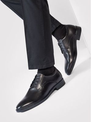 Buty eleganckie męskie jesienne Geox ze sklepu: MODIVO w kategorii: Buty eleganckie męskie - zdjęcie WP-EBWP-BKLVO-LN0_0000206775269