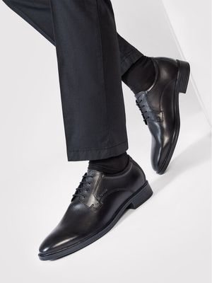 Buty eleganckie męskie jesienne Geox ze sklepu: MODIVO w kategorii: Buty eleganckie męskie - zdjęcie WP-EBWP-BKLVO-LN0_0000206775269