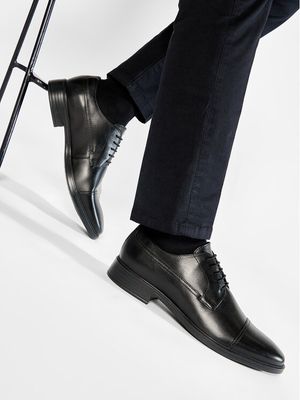 Buty eleganckie męskie jesienne Geox ze sklepu: MODIVO w kategorii: Buty eleganckie męskie - zdjęcie WP-EBWP-BKLVO-LN0_0000206775283