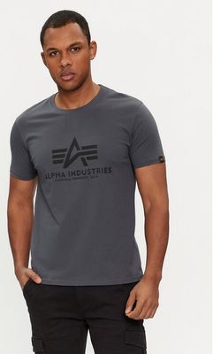 T-shirt męski młodzieżowy Alpha Industries ze sklepu: MODIVO w kategorii: T-shirty męskie - zdjęcie WP-EBWP-BKLVO-LN0_0000206831736