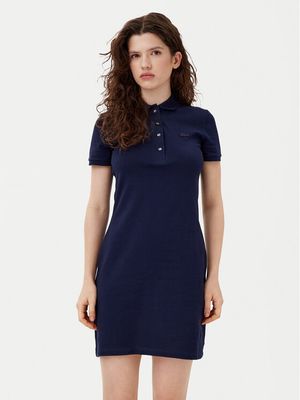 Lacoste - Sukienka dopasowana ze sklepu: MODIVO w kategorii: Sukienki - zdjęcie WP-EBWP-BKLVO-LN0_0000206963994