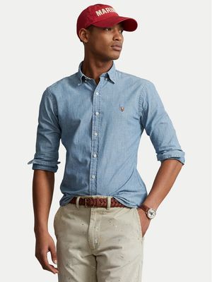 Koszula męska casual Polo Ralph Lauren ze sklepu: MODIVO w kategorii: Koszule męskie - zdjęcie WP-EBWP-BKLVO-LN0_0000207000230