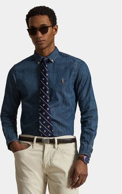Koszula męska z kołnierzykiem button down Polo Ralph Lauren ze sklepu: MODIVO w kategorii: Koszule męskie - zdjęcie WP-EBWP-BKLVO-LN0_0000207000247