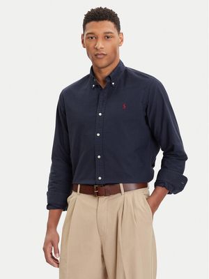 Koszula męska casualowa z kołnierzykiem button down Polo Ralph Lauren ze sklepu: MODIVO w kategorii: Koszule męskie - zdjęcie WP-EBWP-BKLVO-LN0_0000207001480