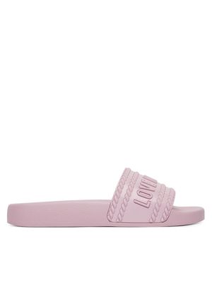 Klapki damskie na lato Love Moschino ze sklepu: MODIVO w kategorii: Klapki damskie - zdjęcie WP-EBWP-BKLVO-LN0_0000207022584