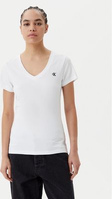 Bluzka damska na wiosnę casual Calvin Klein Jeans ze sklepu: MODIVO w kategorii: Bluzki damskie - zdjęcie WP-EBWP-BKLVO-LN0_0000207100749