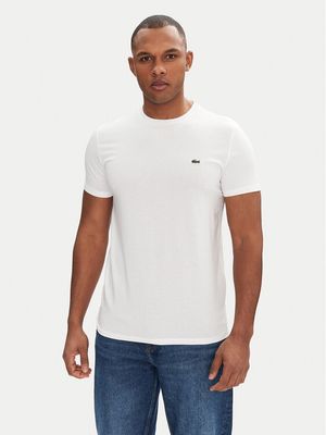 T-shirt męski Lacoste ze sklepu: MODIVO w kategorii: T-shirty męskie - zdjęcie WP-EBWP-BKLVO-LN0_0000207113763
