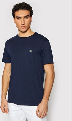 T-shirt męski casual Lacoste ze sklepu: MODIVO w kategorii: T-shirty męskie - zdjęcie WP-EBWP-BKLVO-LN0_0000207113794
