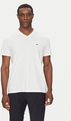 T-shirt męski casual Lacoste ze sklepu: MODIVO w kategorii: T-shirty męskie - zdjęcie WP-EBWP-BKLVO-LN0_0000207113893