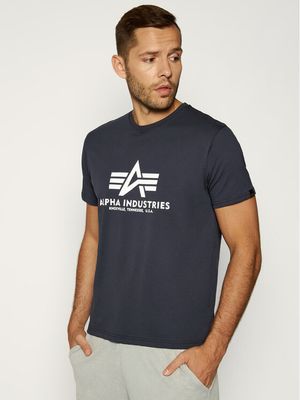 T-shirt męski Alpha Industries ze sklepu: MODIVO w kategorii: T-shirty męskie - zdjęcie WP-EBWP-BKLVO-LN0_0000207376694