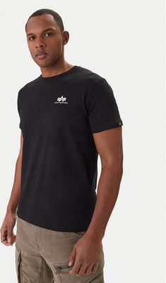 T-shirt męski na wiosnę Alpha Industries ze sklepu: MODIVO w kategorii: T-shirty męskie - zdjęcie WP-EBWP-BKLVO-LN0_0000207376991