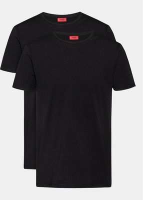 T-shirt męski na lato HUGO ze sklepu: MODIVO w kategorii: T-shirty męskie - zdjęcie WP-EBWP-BKLVO-LN0_0000207547117