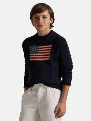 Polo Ralph Lauren - Sweter chłopięcy jesienny ze sklepu: MODIVO w kategorii: Swetry chłopięce - zdjęcie WP-EBWP-BKLVO-LN0_0000207578388
