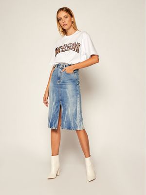 Spódnica casualowa MSGM ze sklepu: MODIVO w kategorii: Spódnice - zdjęcie WP-EBWP-BKLVO-LN0_0000207585461