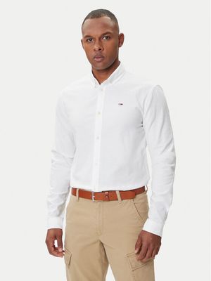 Koszula męska elegancka Tommy Jeans ze sklepu: MODIVO w kategorii: Koszule męskie - zdjęcie WP-EBWP-BKLVO-LN0_0000207722170