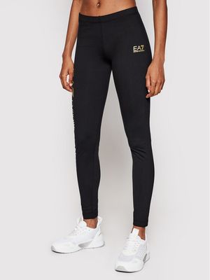 Spodnie damskie EA7 Emporio Armani ze sklepu: MODIVO w kategorii: Spodnie damskie - zdjęcie WP-EBWP-BKLVO-LN0_0000208023337