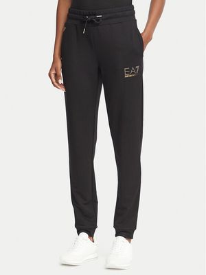 Spodnie damskie EA7 Emporio Armani ze sklepu: MODIVO w kategorii: Spodnie damskie - zdjęcie WP-EBWP-BKLVO-LN0_0000208023351